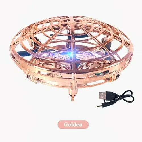 Mini UFO RC drone  Infraed Hand Sensing Induction Helicopter Model Gold Toys & Games > Toys > Remote Control Toys > Remote Control Planes 40.99 EZYSELLA SHOP
