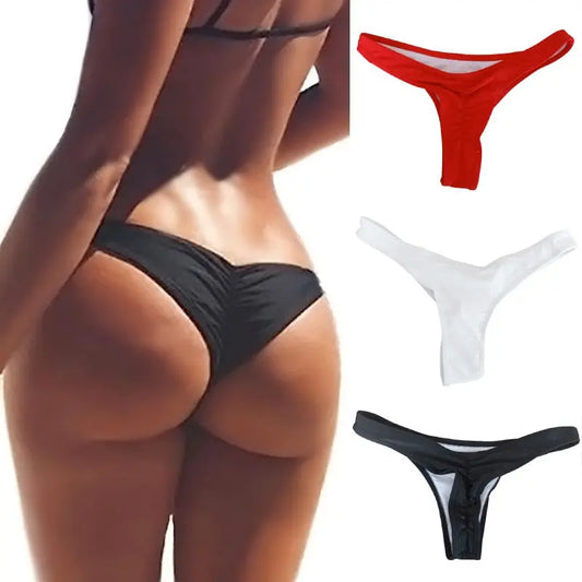 Sexy Swimwear Women Briefs Bikini Bottom Side Ties Brazilian Thong  Apparel & Accessories > Clothing > Swimwear 32.77 EZYSELLA SHOP