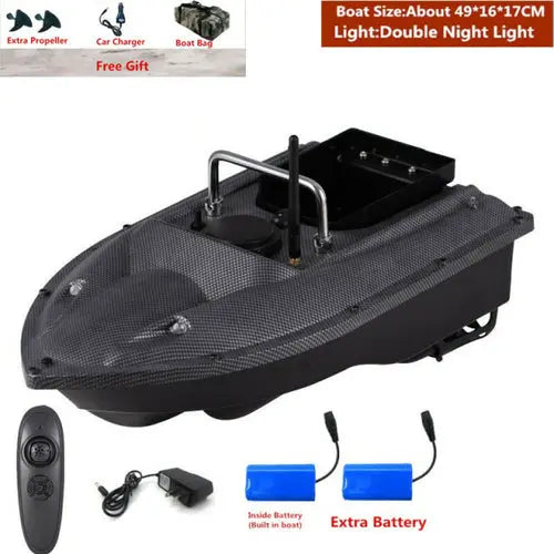 Smart Fixed Speed Cruise Radio Remote Control Fishing Bait Boat 1.5kg Clear Toys & Games > Toys > Remote Control Toys > Remote Control Boats & Watercraft 507.99 EZYSELLA SHOP