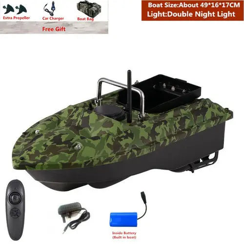 Smart Fixed Speed Cruise Radio Remote Control Fishing Bait Boat 1.5kg purple Toys & Games > Toys > Remote Control Toys > Remote Control Boats & Watercraft 427.99 EZYSELLA SHOP