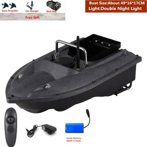 Smart Fixed Speed Cruise Radio Remote Control Fishing Bait Boat 1.5kg gray Toys & Games > Toys > Remote Control Toys > Remote Control Boats & Watercraft 427.99 EZYSELLA SHOP