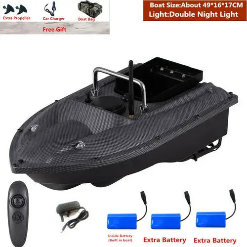 Smart Fixed Speed Cruise Radio Remote Control Fishing Bait Boat 1.5kg Champagne Toys & Games > Toys > Remote Control Toys > Remote Control Boats & Watercraft 576.99 EZYSELLA SHOP