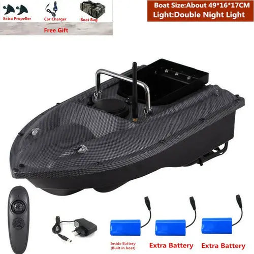Smart Fixed Speed Cruise Radio Remote Control Fishing Bait Boat 1.5kg plum Toys & Games > Toys > Remote Control Toys > Remote Control Boats & Watercraft 576.99 EZYSELLA SHOP