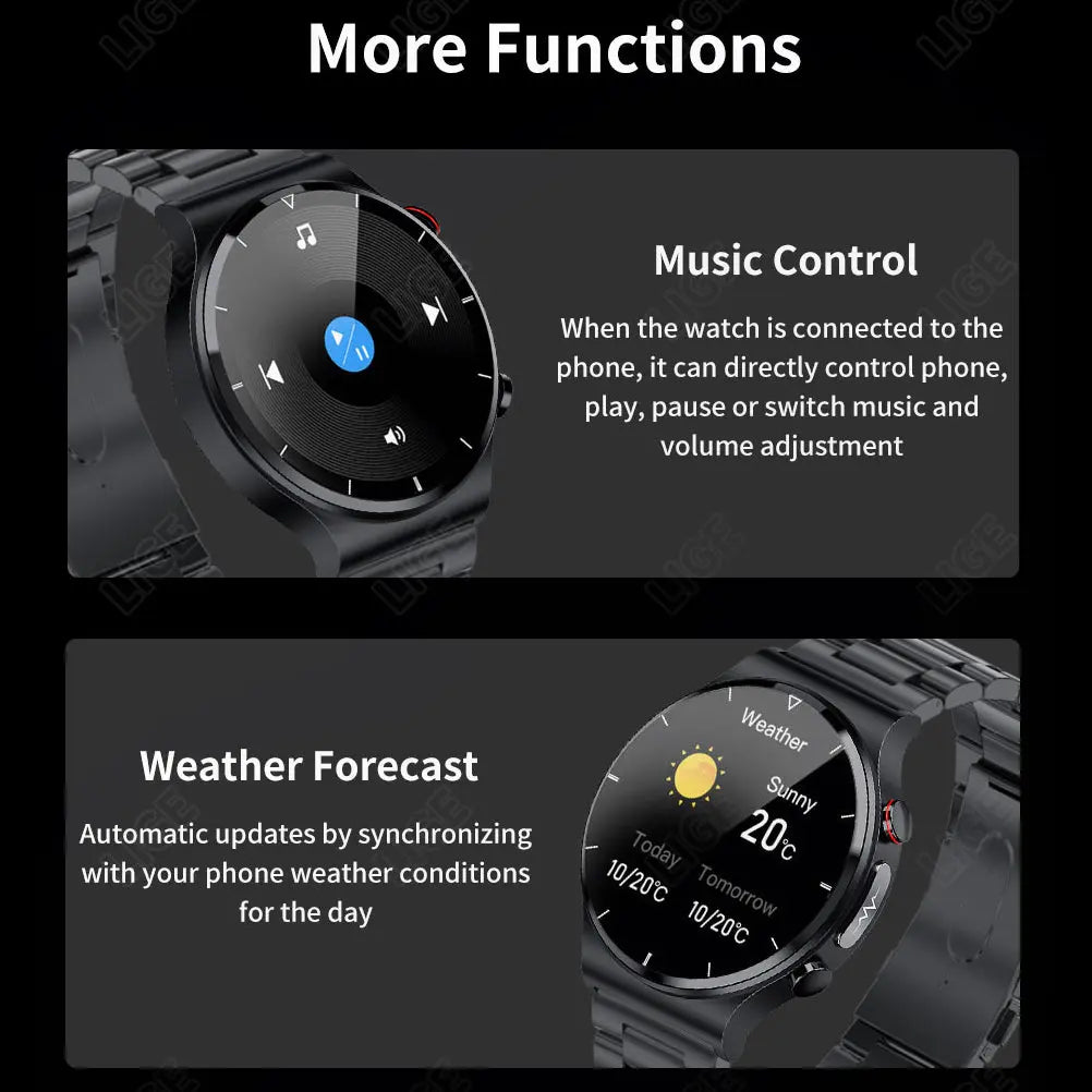 Smart watch Men 360*360 HD Full Touch Screen Fitness Tracker  Apparel & Accessories > Jewelry > Watches 539.01 EZYSELLA SHOP
