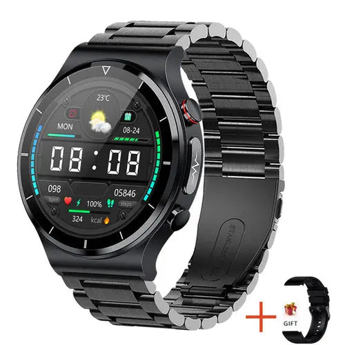 Smart watch Men 360*360 HD Full Touch Screen Fitness Tracker black Apparel & Accessories > Jewelry > Watches 539.01 EZYSELLA SHOP